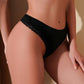 Heart Pattern Lace Patch Hollow Out Panty