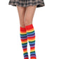 Colorblock High Elastic Over knee Socks