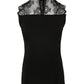 Lace Patch Sleeveless Top