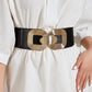 1pc Vintage Elastic Wide Cinch Waist Belt