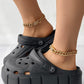 Hollow Out Platform Clog Slippers