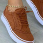 Hollow Out Lace up Sneakers