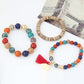 1pcs Bohemian Turquoise Beaded Multi layer Bracelet