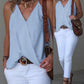 Halter Sleeveless Wrap Tank Top