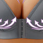 Front Closure Breathable Push Up Bralette
