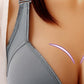 Front Closure Breathable Push Up Bralette