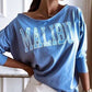 Letter Print Long Sleeve Casual Sweatshirt