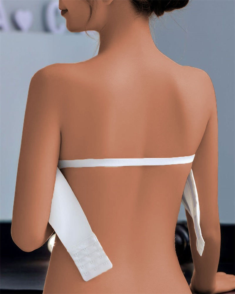 Multi way Wear Strapless Bra With Detachable Strap