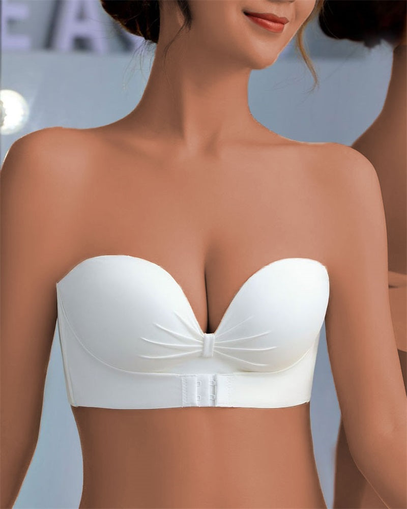 Multi way Wear Strapless Bra With Detachable Strap