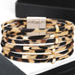 1pc Leopard Multi Layer Magnet Bracelet