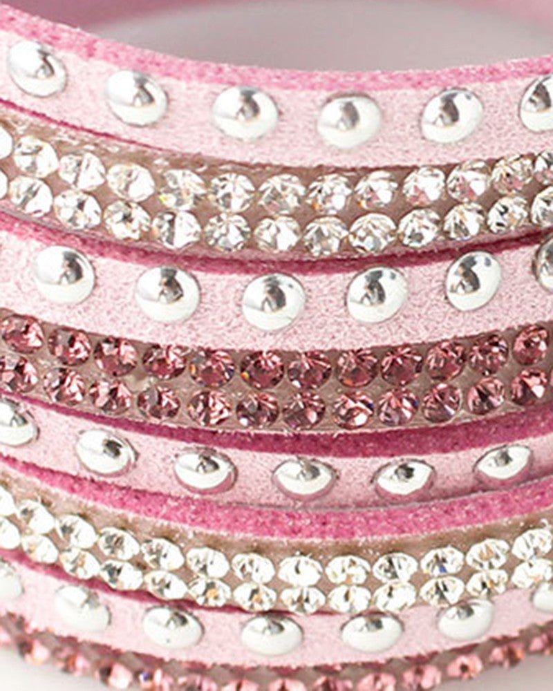 1pcs Leather Multi layer Wide Bracelet