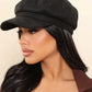Fashinable Vintage Quilted Peaked Cap