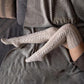3Pairs/Set Cable Knit Over Knee Winter Thermal Floor Socks