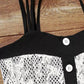 Crochet Lace Double Strap Tank Top