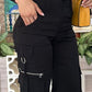 High Waist Wide Leg Cargo Pants