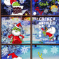 1 Sheet Christmas Decorations Glass Window Graphic Stickers