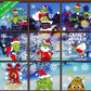 1 Sheet Christmas Decorations Glass Window Graphic Stickers