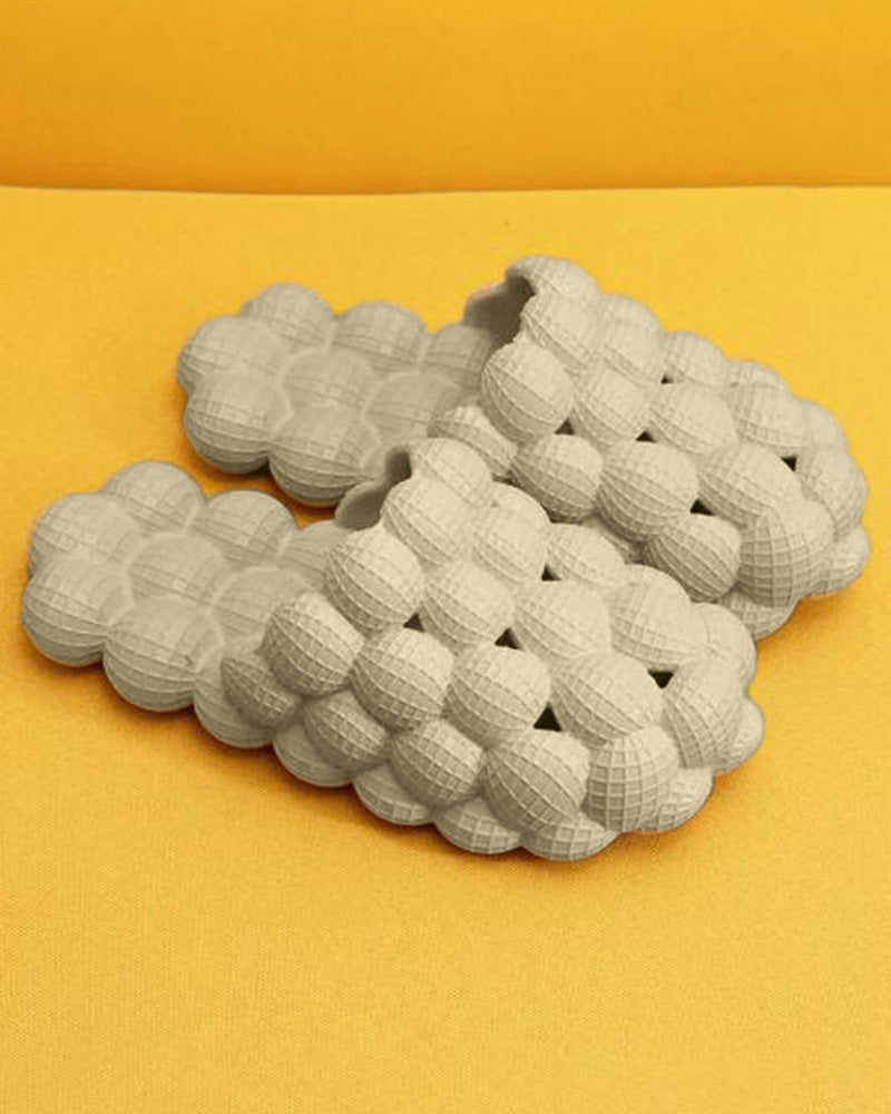 Bubble Pattern Slippers Without Labels