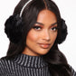 1PCS Faux Fur Beaded Winter Earmuffs Ear Warmers