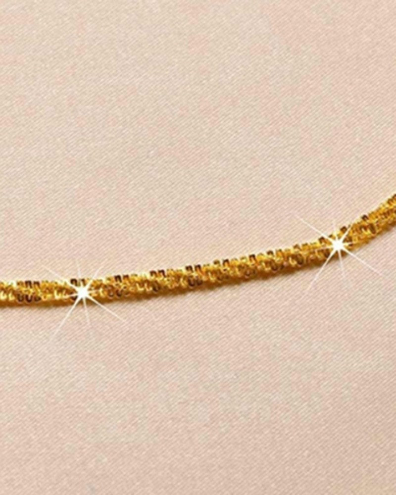 1pc Twisted Beach Chain Anklet