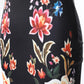 Floral Print Sleeveless Bodycon Dress