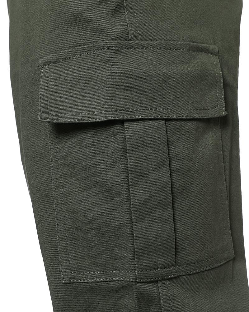 Pocket Design High Waist Cargo Pants