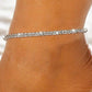 1pc Twisted Beach Chain Anklet