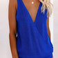 Solid Color Sleeveless Tank Top