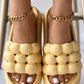 Non Slip Soft Bubble Slippers