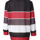 Colorblock Striped Long Sleeve Casual Top