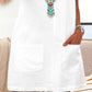Pocket Detail Sleeveless Casual Dress