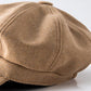 Fashinable Vintage Quilted Peaked Cap