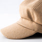 Fashinable Vintage Quilted Peaked Cap