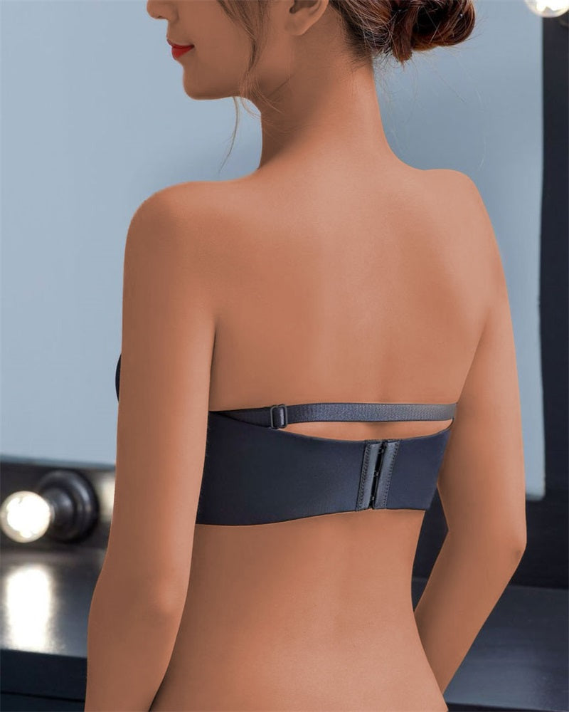 Multi way Wear Strapless Bra With Detachable Strap