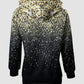 Print Long Sleeve Casual Drawstring Hoodie