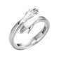 1pc Mother's Day Hug Opening Ring