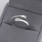 1pc Mother's Day Hug Opening Ring