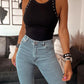 Studded Decor Casual Tank Top