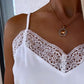 Contrast Lace V Neck Cami Top