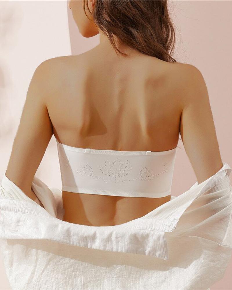 Multi way Wear Strapless Bra With Detachable Strap