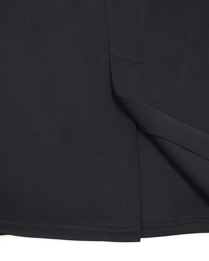 Patchwork Bowknot Decor Work Dress