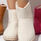 Fuzzy Lined Snow Boots