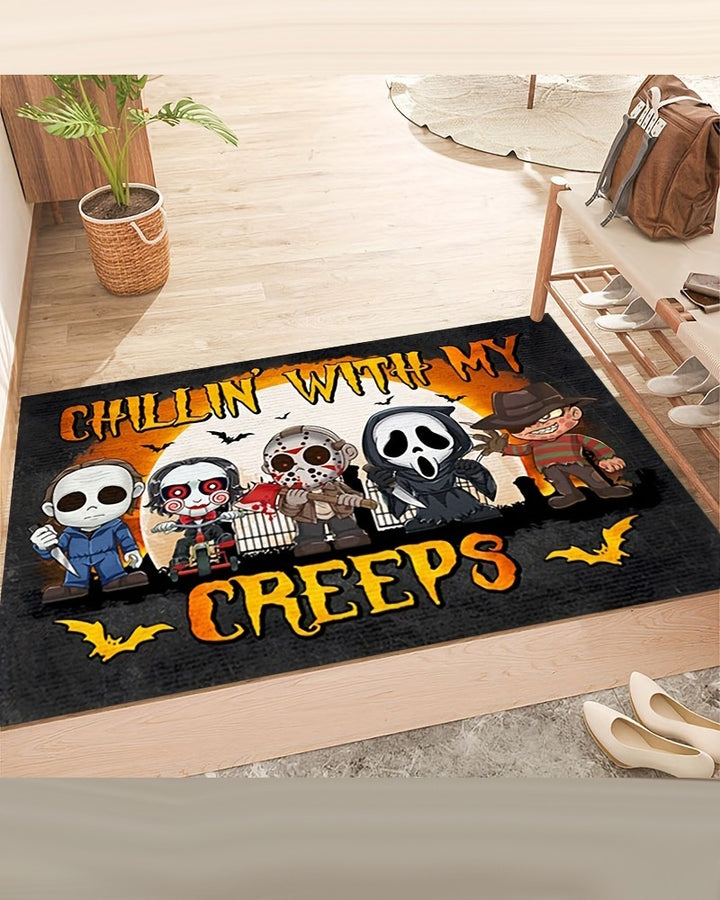 Halloween Spook Up Your Home With This Dirt Resistant Doormat