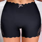 Lace Patch Seamless Boy Shorts Panty