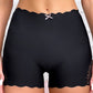 Lace Patch Seamless Boy Shorts Panty