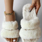 Fluffy Toe Post Casual Slippers
