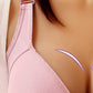 Front Closure Breathable Push Up Bralette