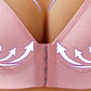 Front Closure Breathable Push Up Bralette