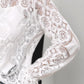 Long Sleeve Hollow Out Lace Casual Top