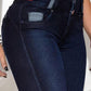 Pocket Design High Waist Jeans
